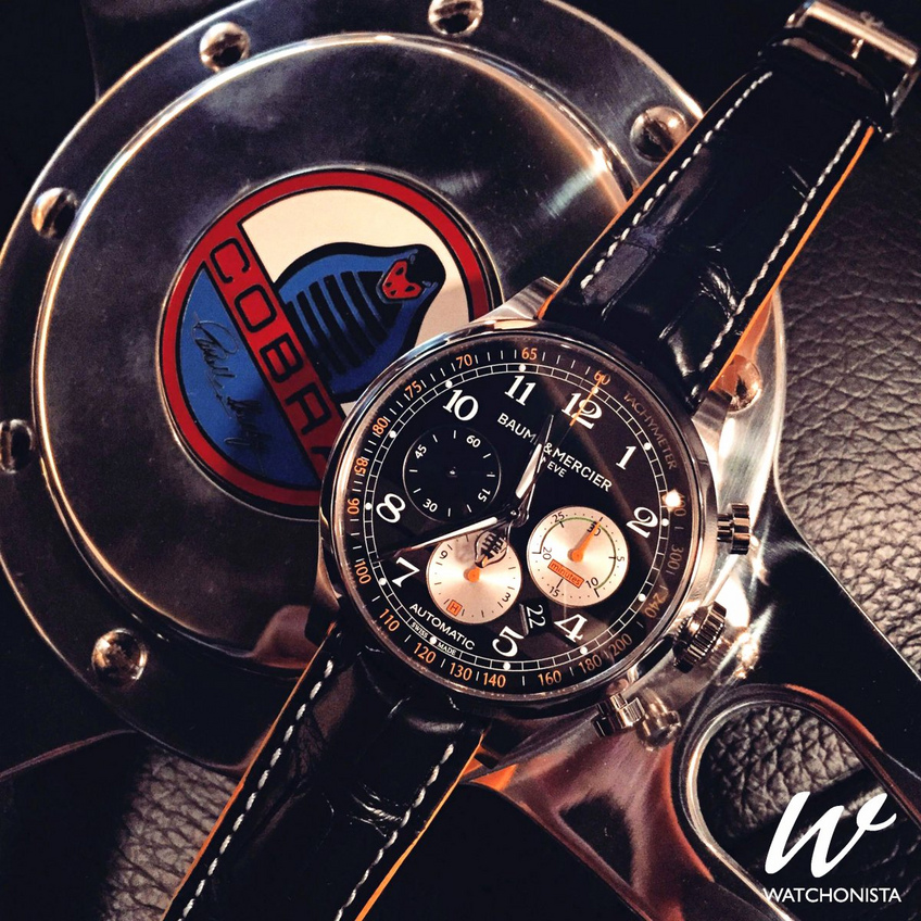 Baume et Mercier Capeland Shelby Cobra 1963 Spirit of competition Baume et Mercier Capeland Shelby Cobra 1963 Spirit of competition