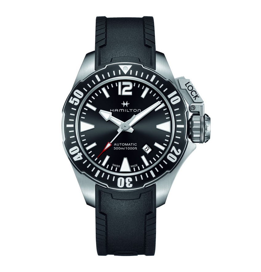 Hamilton Frogman 42mm Rubber Black Hamilton Frogman 42mm Rubber Black