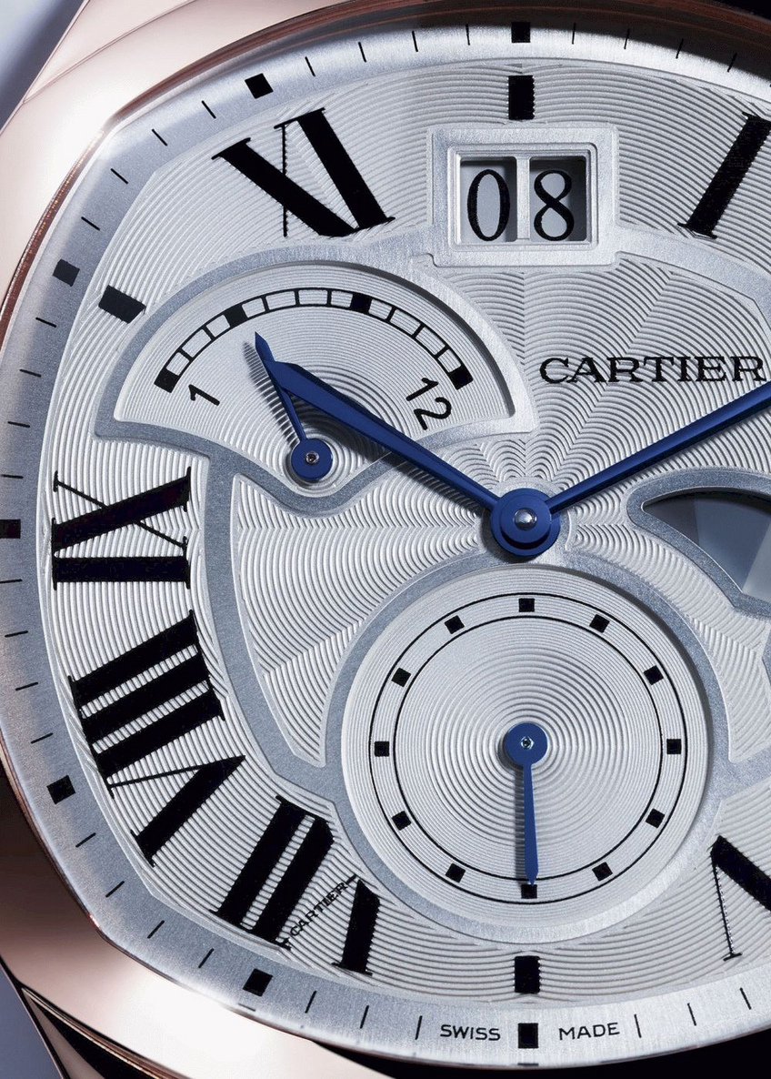 Drive de Catier Large Date Second Time Zone Day/Night Drive de Catier Large Date Second Time Zone Day/Night