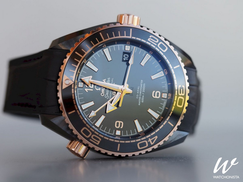 Omega Seamaster Planet Ocean GMT Deep Black Omega Seamaster Planet Ocean GMT Deep Black