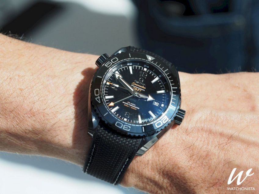 Omega Seamaster Planet Ocean GMT Deep Black Omega Seamaster Planet Ocean GMT Deep Black