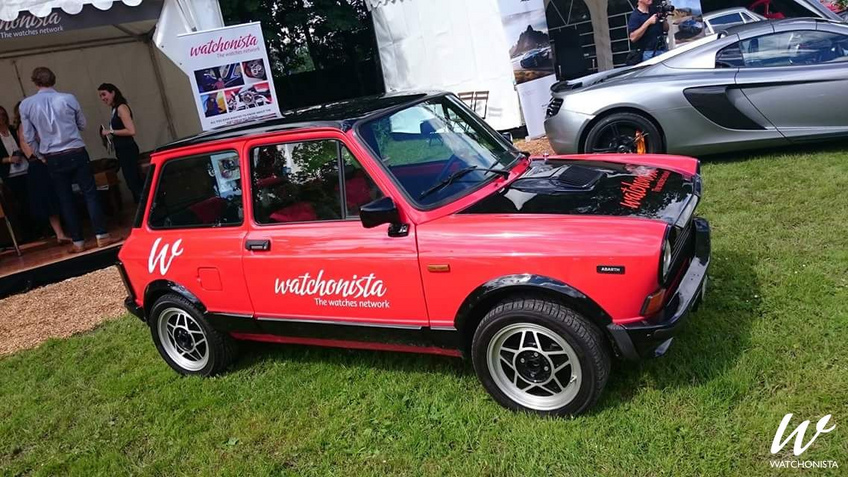 Watchonista car at the Concour d'Elegance Suisse Watchonista car at the Concour d'Elegance Suisse