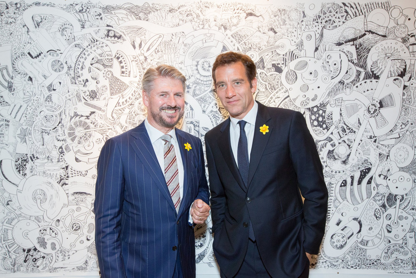 Janek Deleskiewicz and Clive Owen