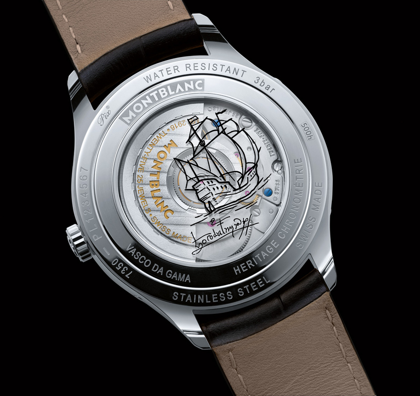 SIHH 2015 Montblanc Heritage Chronometrie Quantieme Complet Vasco da Gama Watchonista