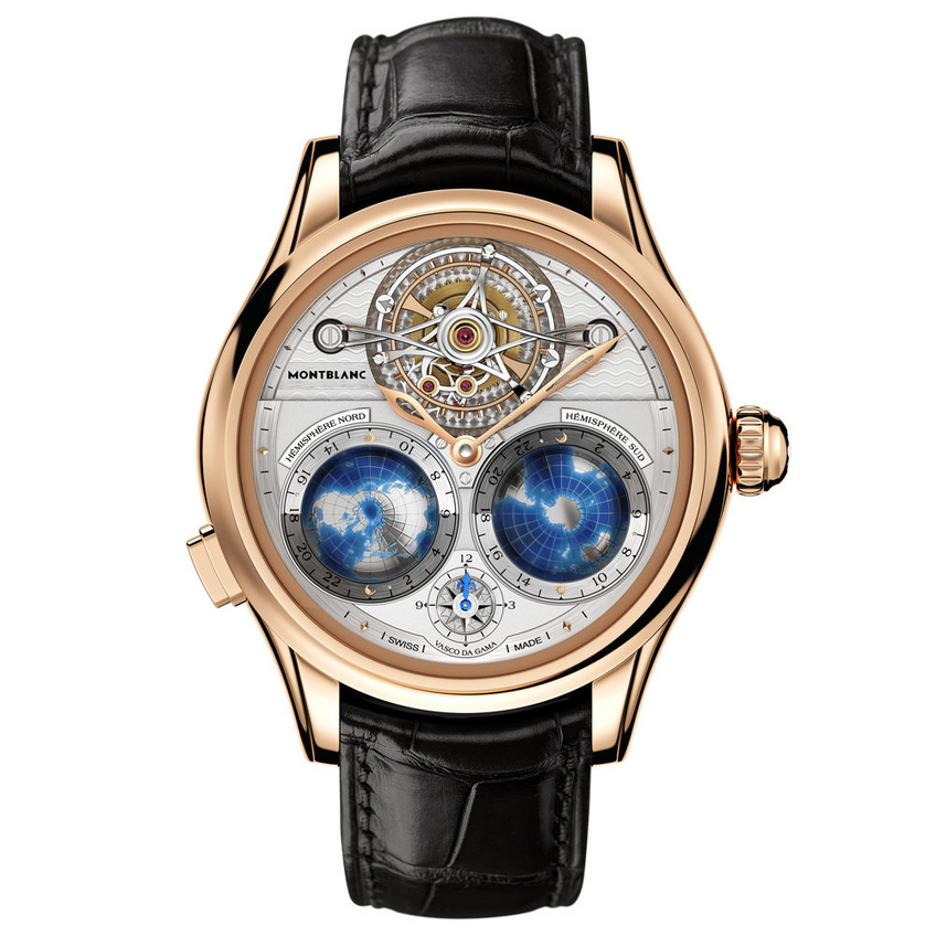 Montblanc Villeret Tourbillon Cylindrique Geosphères Vasco da Gama Montblanc Villeret Tourbillon Cylindrique Geosphères Vasco da Gama