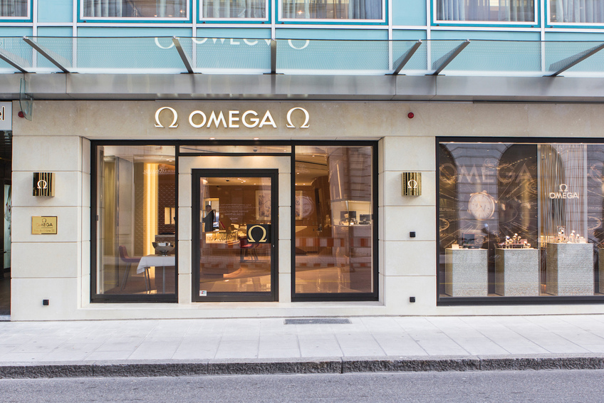 Réouverture de la boutique OMEGA de Genève, avec un nouveau design Omega