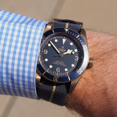 Review TUDOR Black Bay Bronze Blue Bucherer Edition Watchonista