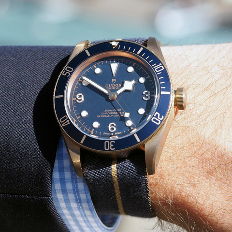 Black bay bucherer blue sale