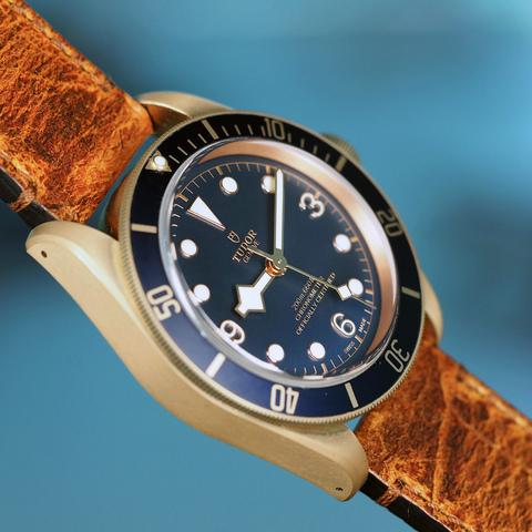 Tudor bucherer blue bronze top