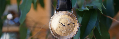 Corum “Double Eagle” Coin, made from 22-carat yellow gold Corum “Double Eagle” Coin, made from 22-carat yellow gold
