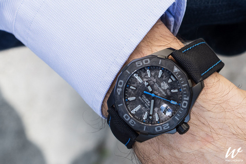 Hands On With the TAG Heuer Aquaracer Carbon Collection Watchonista