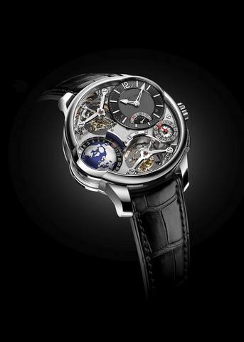 Greubel forsey gmt globe double tourbillon watch sales