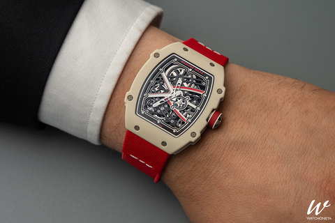Only Watch 2021 Richard Mille At Full Speed With The RM 67 02 Charles Leclerc Prototype Watchonista