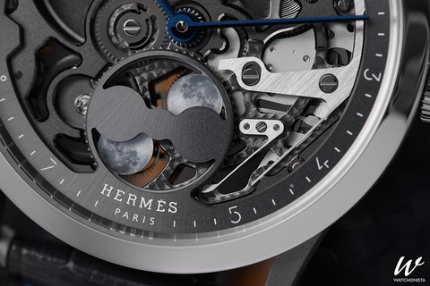 Less Is More: Hermès Slim d'Hermès Squelette Lune | Watchonista