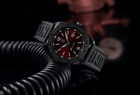 Bold Dial Colors Put Luminox's Pacific Diver 3120 Stealth Series