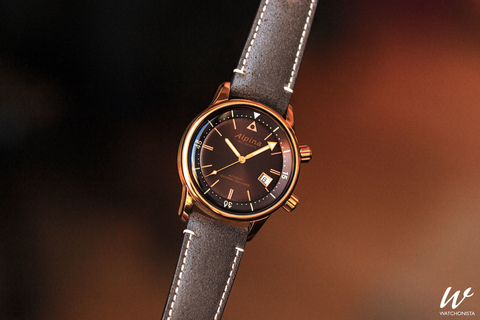 Bronze ish Alpina s Seastrong Diver Heritage Is Ready For The Sea Without The Verdigris Watchonista