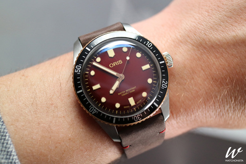 Introducing The Oris Divers Sixty Five RedBar Limited Edition Watchonista