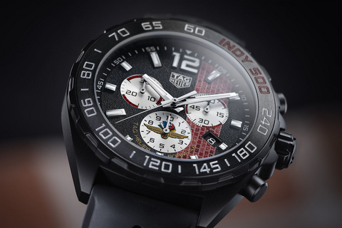 TAG Heuer フォーミュラ INDY 500 TAG Heuer Unveils A Brickyard Themed Timepiece For The 104th
