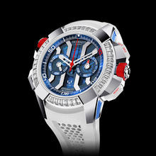 Jacob &amp; Co. Epic X Chrono Messi White Gold, Titanium &amp; Baguette