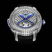 Jacob &amp; Co. Rasputin Tourbillon Baguette Blue Sapphires