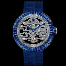 Jacob &amp; Co. Brilliant Art Deco Blue Sapphire