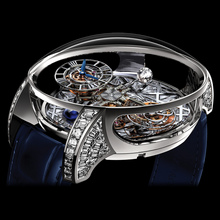 Astronomia tourbillon baguette sales arlequino hand wind watch