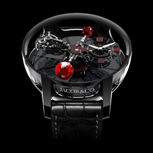 Jacob &amp; Co. Astronomia Tourbillon Black Ceramic &amp; Red Movement