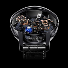 Jacob &amp; Co. Astronomia Tourbillon Black Ceramic &amp; Rose Gold Movement