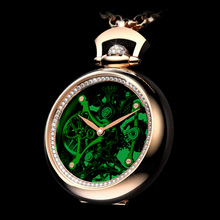 Jacob &amp; Co. Brilliant Watch Pendant Green