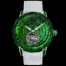 Jacob &amp; Co. Caviar Tourbillon Baguette Emeralds