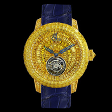 Jacob &amp; Co. Caviar Tourbillon Baguette Yellow Diamonds