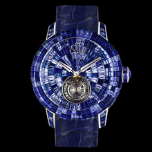 Jacob &amp; Co. Caviar Tourbillon Camo Blue