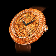 Jacob &amp; Co. Brilliant Full Baguette Orange Sapphires