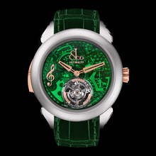 Jacob &amp; Co. Palatial Flying Tourbillon Minute Repeater Titanium (Green Mineral C