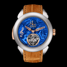 Jacob &amp; Co. Palatial Flying Tourbillon Minute Repeater Titanium (Blue Mineral Cr