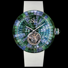 Jacob &amp; Co. Brilliant Flying Tourbillon Green Camouflage