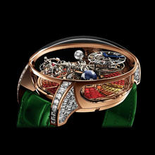 Jacob &amp; Co. Astronomia Tourbillon Baguette Multicolor Sapphires