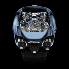 Jacob &amp; Co. Bugatti Chiron Tourbillon Bue Titanium