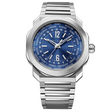 Bvlgari Octo Roma Worldtimer Stainless Steel