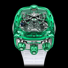 Jacob &amp; Co. Bugatti Chiron Sapphire Green Crystal