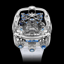 Jacob &amp; Co. Bugatti Chiron Tourbillon Sapphire Crystal Clear