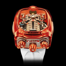 Jacob &amp; Co. Bugatti Chiron Tourbillon Orange Sapphire Crystal