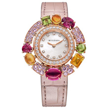 BVLGARI 円形ミラー ピンク Bvlgari Divas' Dream Mosaica Pink Sapphire | Bulgari