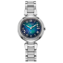 時計 CITIZEN xc UNITE with BLUE ES9460-61L Amazon.co.jp: [CITIZEN] 腕時計 xC エコ・ドライブ電波時計 Titania