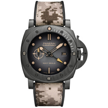 Panerai Submersible QuarantaQuattro GMT Navy SEALs Carbotech™