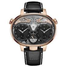 2 dual time resonance 18ct rose gold soldat