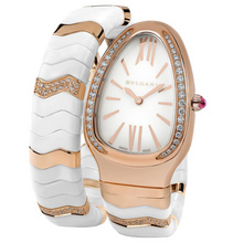 bulgari serpenti spiga pink gold white