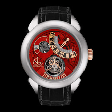 Jacob &amp; Co. Palatial Flying Tourbillon Jumping Hours Titanium (Red Mineral Cryst