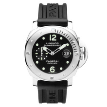 pam00024 panerai luminor submersible watch steel