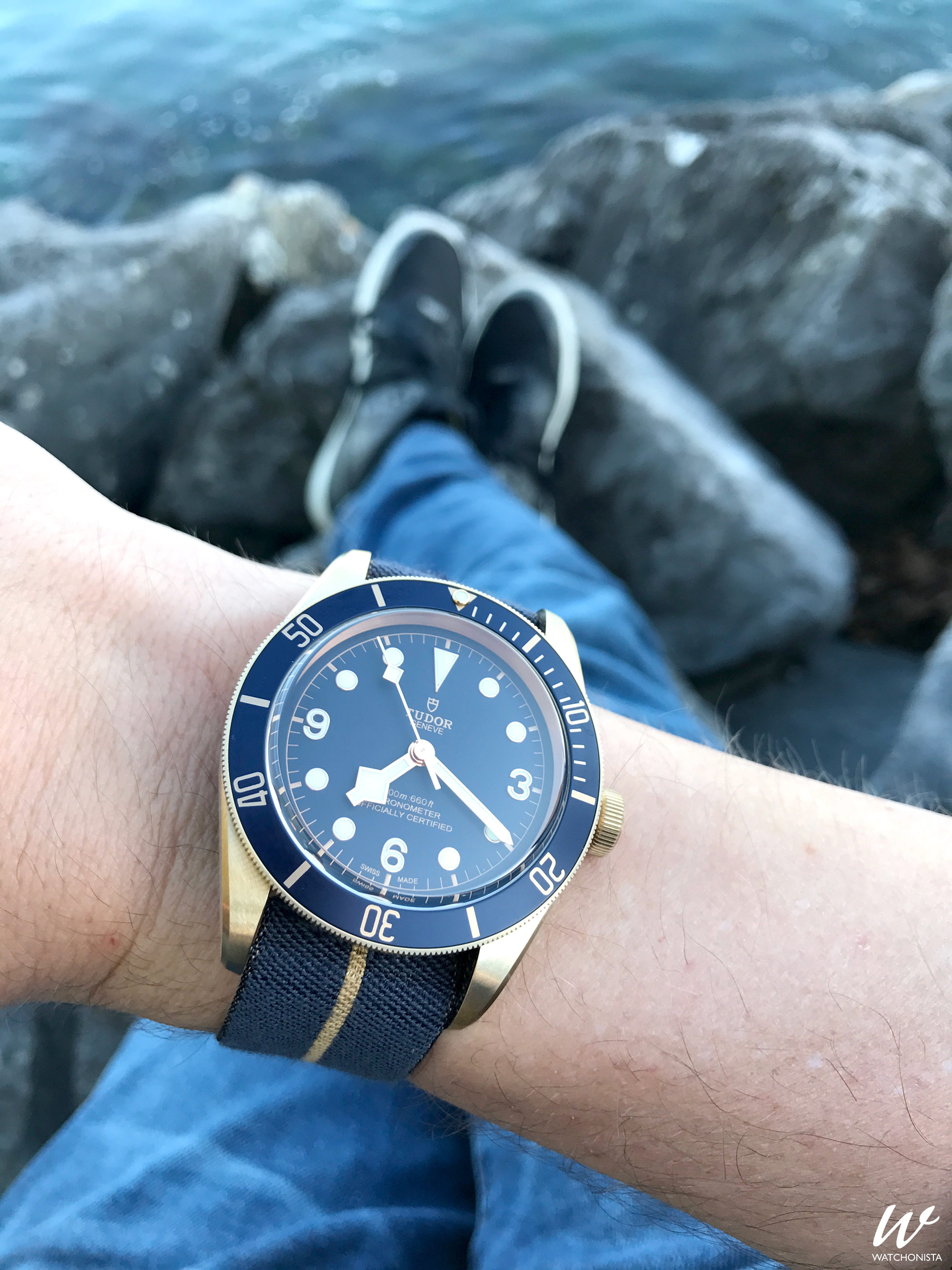 Reviewed TUDOR Heritage Black Bay Bronze Blue Bucherer Edition
